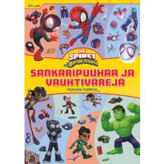 Marvel Spidey Sankaripuuhaa ja vauhtivärejä puuhakirja