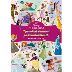 Disney Prinsessat Hauskat puuhat ja kauniit värit puuhakirja
