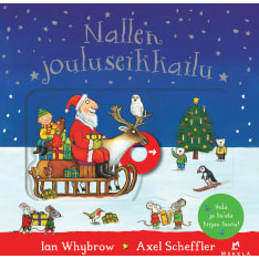 Ian Whybrow: Nallen jouluseikkailu -vetoluukkukirja
