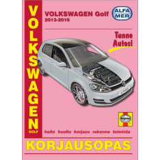 Alfamer VW Golf bensiini/diesel 2013-2016 korjausopas