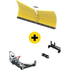 Iron Baltic Etukiinnitteinen 1500mm V-aura/Nivelaurasarja Segway Snarler AT6