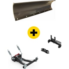 Iron Baltic Etukiinnitteinen 1500mm Puskulevysarja Segway Snarler AT6