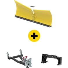 Iron Baltic Etukiinnitteinen 1500mm V-aura/Nivelaurasarja Cfmoto 600/625