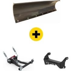 Iron Baltic Etukiinnitteinen 1500mm Puskulevysarja Linhai 500