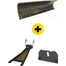 Iron Baltic Keskikiinnitteinen 1280mm Puskulevysarja Polaris Sportsman 450/570/ETX/570SP