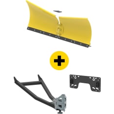 Iron Baltic Keskikiinnitteinen 1500mm V-aura Nivelaurasarja Linhai yleismalli