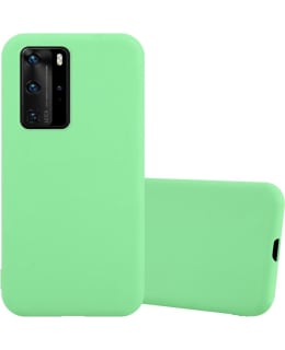Cadorabo Custodia Per Huawei P40 Pro/P40 Pro+ - Cobalto Viola Con Retro In Vetro Temperato E Banda In Silicone - 5