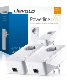 Devolo dLAN 1200+ Starter Kit 2 kpl HomePlug-sovitin Main Image