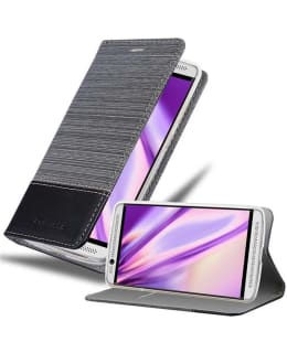 Custodia Cadorabo Flip In Pelle Sintetica Per ZTE Axon 7, Colore Bruno Caffè, Con Chiusura Magnetica, Protezione Completa, Stile Wallet Book