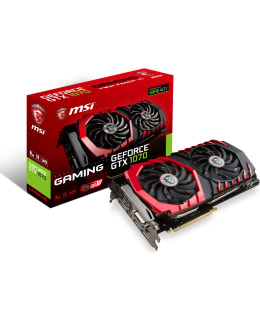 MSI GTX 1070 Gaming 8G 8GB näytönohjain Main Image