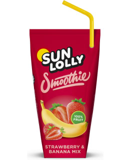Sun Lolly 180ml mansikka-banaani smoothie  verkkokauppa