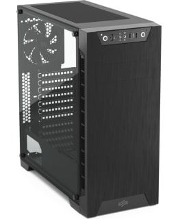 SilentiumPC Armis AR3 TG Pure Black ATX kotelo Main Image