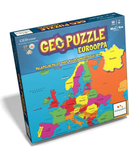 Geopuzzle Eurooppa palapeli  verkkokauppa