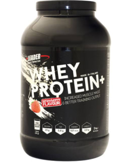 Leader Whey Protein+ Mansikka 2 kg proteiinijauhe   verkkokauppa