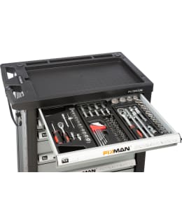 Fixman 6-LTK 119-osainen työkaluvaunu työkaluilla Main Image