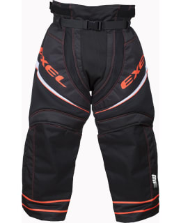 Exel S100 SR musta/oranssi salibandymaalivahdin housut Main Image