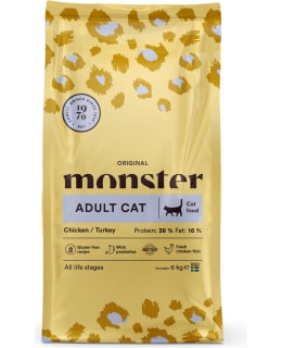 Monster Cat Original Adult Chicken/Turkey 6 kg kissan täysravinto |   verkkokauppa