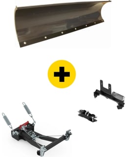 Iron Baltic Etukiinnitteinen 1500mm Puskulevysarja Segway Snarler AT6 Main Image