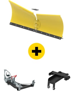 Iron Baltic Etukiinnitteinen 1500mm V-aura/Nivelaurasarja CanAm G2 Outlander L/450/570 Main Image