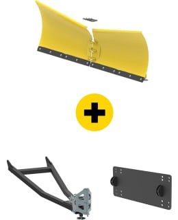 Iron Baltic Keskikiinnitteinen 1500mm V-aura / Nivelaurasarja Linhai 300, 400 IRS, 500, 550, 600, M550, M550L Main Image