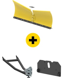 Iron Baltic Keskikiinnitteinen 1500mm V-aura / Nivelaurasarja Polaris Sportsman 450/570/ETX/570SP Main Image