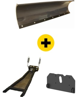 Iron Baltic Keskikiinnitteinen 1500mm Puskulevysarja Polaris Sportsman 450/570/ETX/570SP Main Image