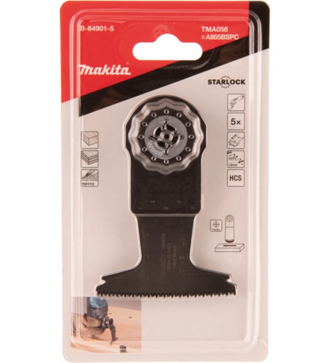 Makita Starlock 5kpl 65mm upotukseen sahanterä | Karkkainen.com ...