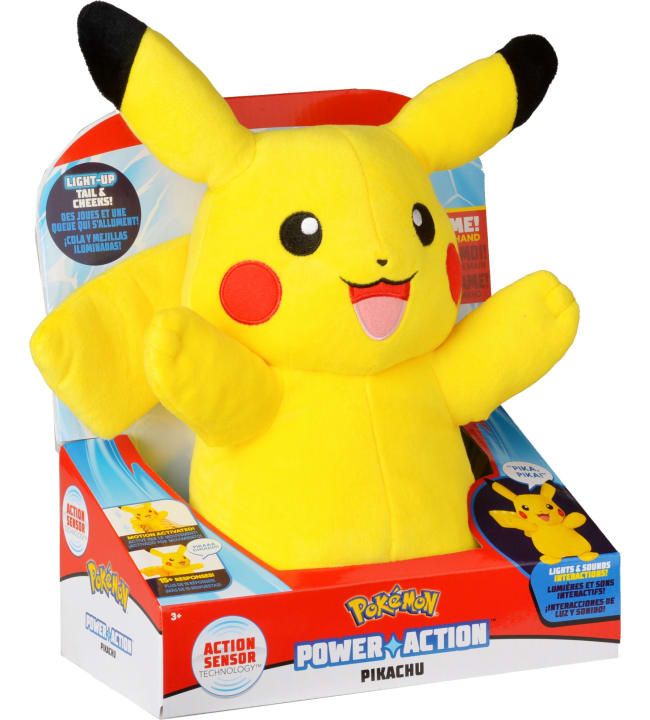 Pokemon Pikachu 25 cm pehmo toiminnoilla