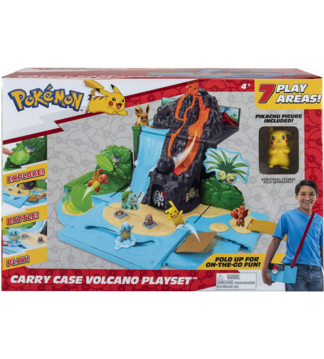 Pokemon Carry Case Volcano Playset leikkisetti