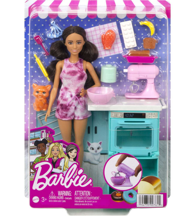 Barbie Doll With Piece Count nukke