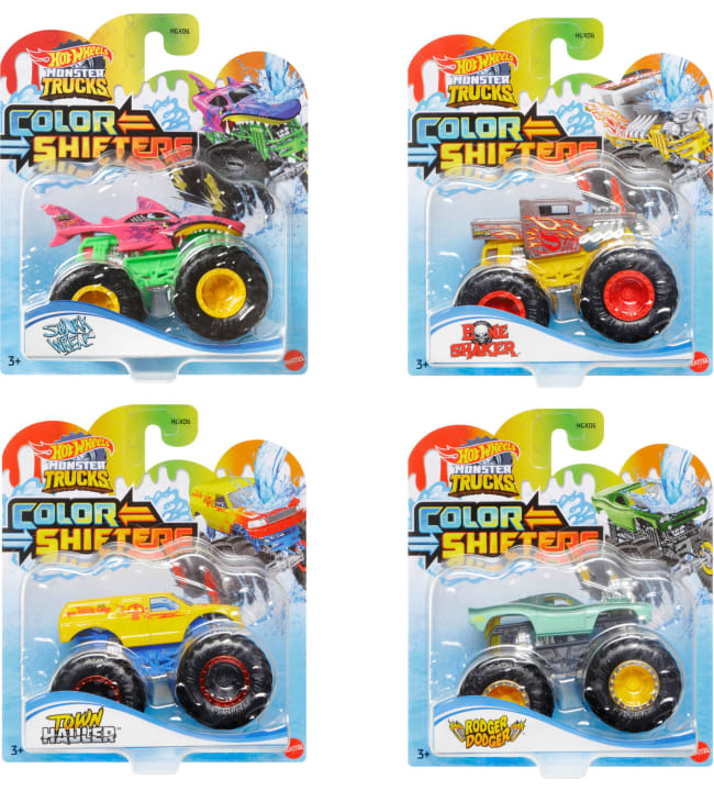 Hot Wheels Monster Trucks Color Shifters Monsteriauto Karkkainen Hot Wheels Monster Trucks Color Shifters Monsteriauto Karkkainen