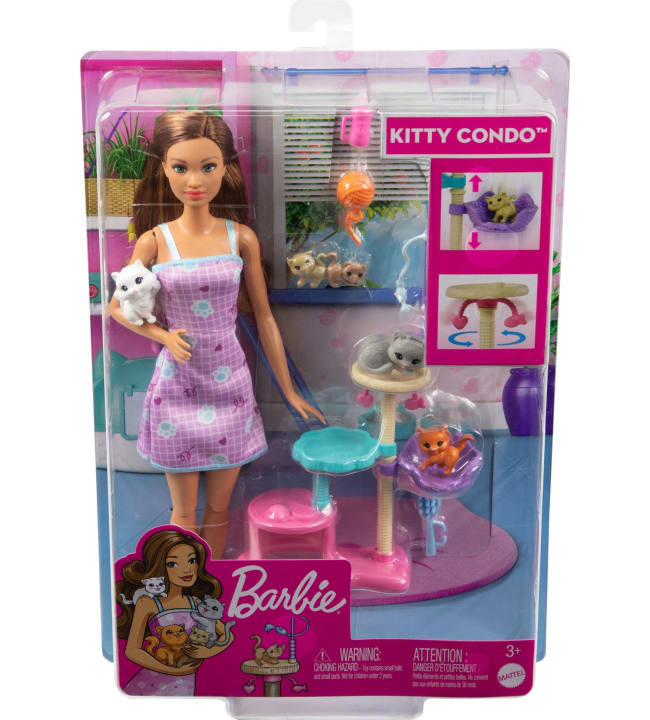 Barbie Kitty Condo nukke | Karkkainen.com verkkokauppa