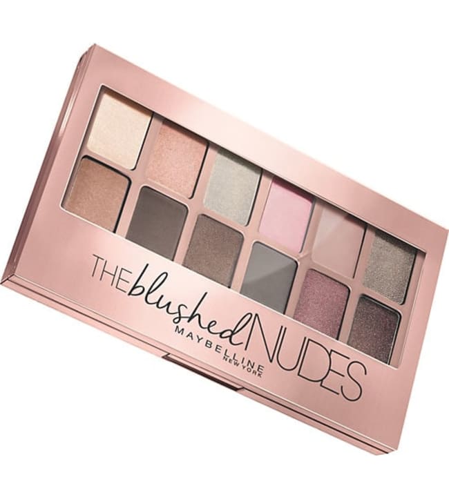 Maybelline The Blushed Nudes luomiväripaletti