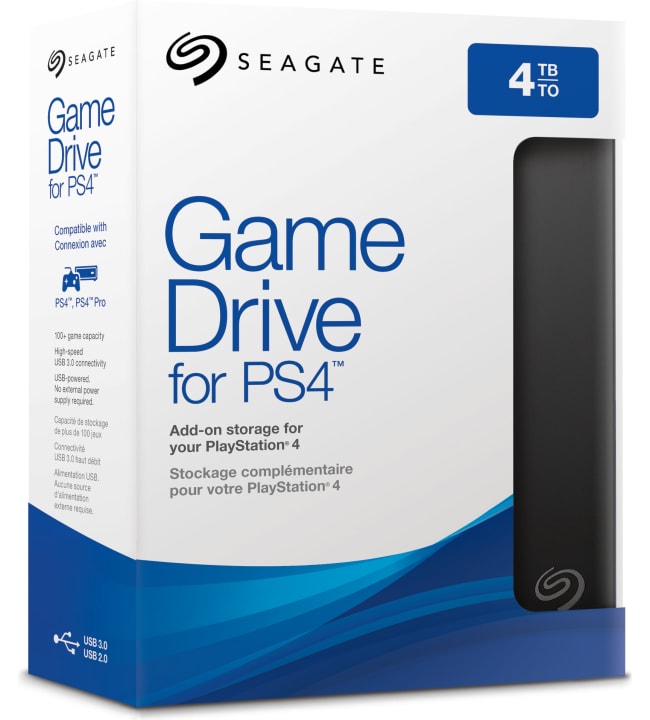 Seagate Game Drive for Playstation 4 4TB ulkoinen kiintolevyasema