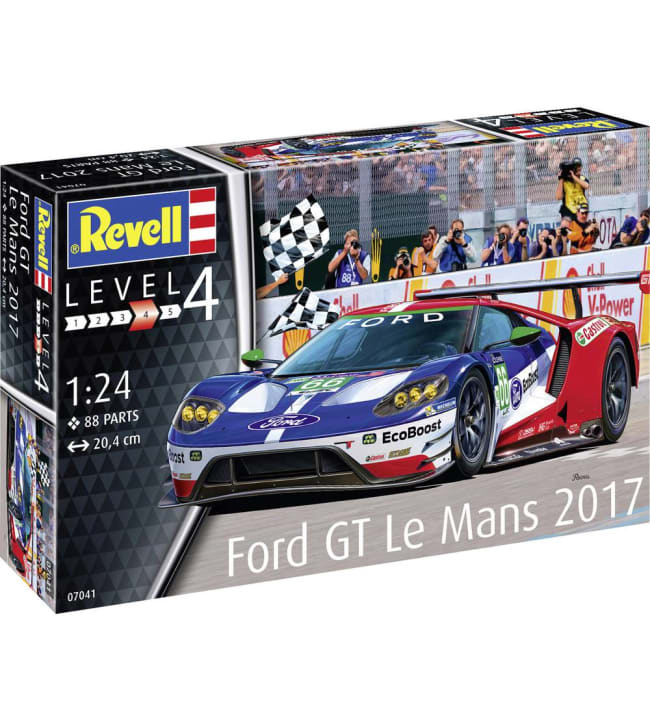 Revell Ford Gt - Le Mans 2017 1:24 pienoismalli