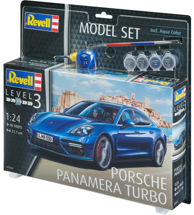 Revell Porsche Panamera Turbo 1:25 pienoismalli