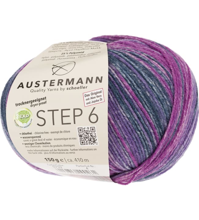 Austermann Step Mix 6-säikeinen 150g lanka