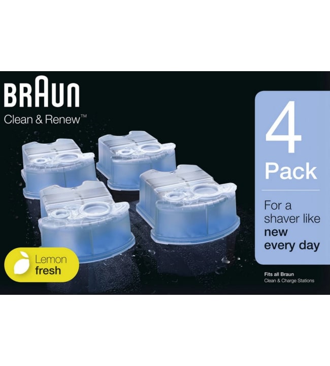 Braun Clean & Renew 4 kpl puhdistuskasetti