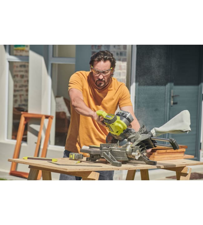 Ryobi One+ RMS18190-140G 18V 4Ah 190mm katkaisu- ja jiirisaha ...