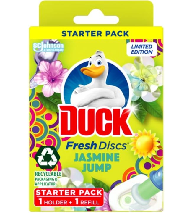 WC Duck Jasmine Jump 36 ml Fresh Discs geeli