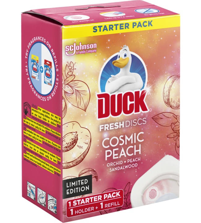 WC Duck Cosmic Peach 36 ml Fresh Discs geeli
