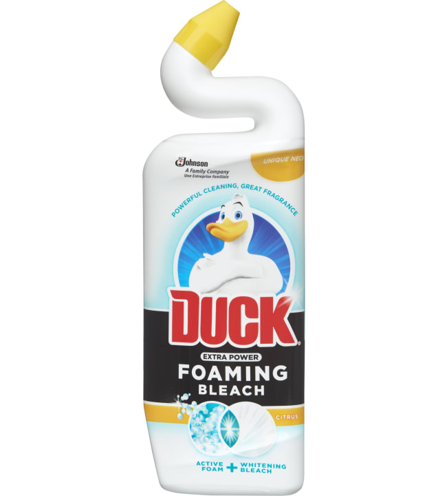 WC Duck Citrus 750 ml vaahtoava&valkaiseva puhdistusaine