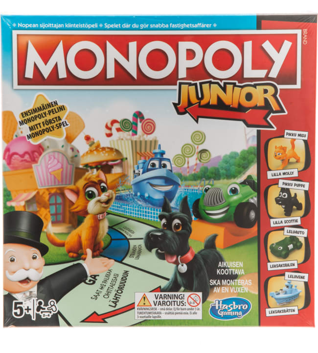 Monopoly Junior lautapeli