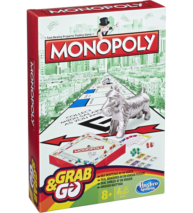 Grab & Go Monopoly matkapeli