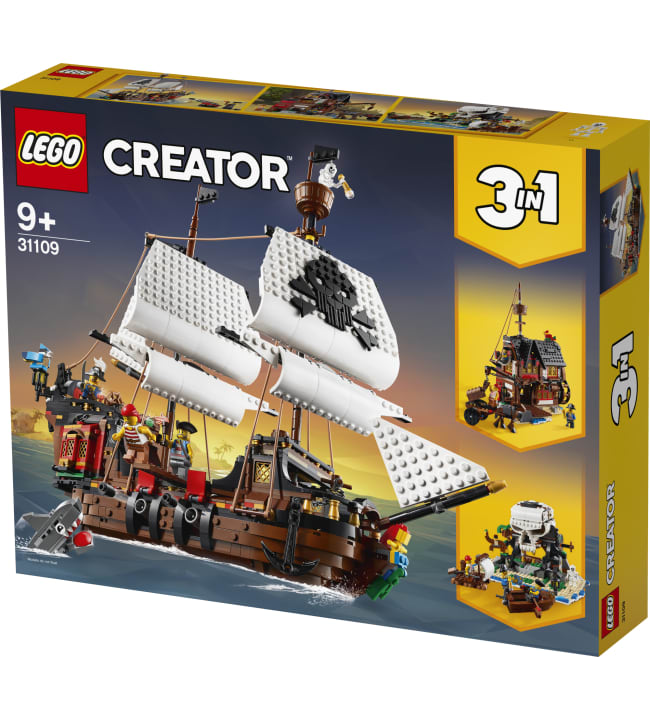 LEGO Creator 31109 Merirosvolaiva