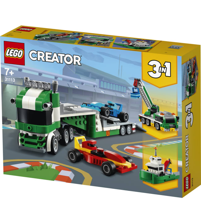 LEGO Creator 31113 Kilpa-autojen kuljetusauto