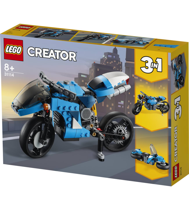 LEGO Creator 31114 Supermoottoripyörä