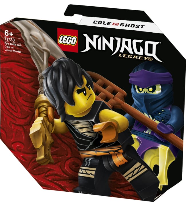 LEGO Ninjago 71733 Eeppinen taistelusetti – Cole vastaan kummitussoturi
