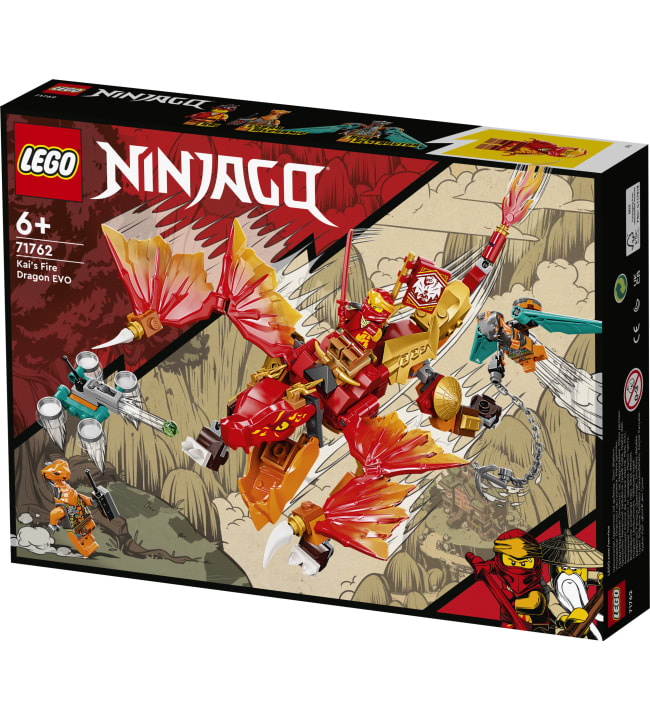 LEGO Ninjago 71762 Evoluutio: Kain tulilohikäärme