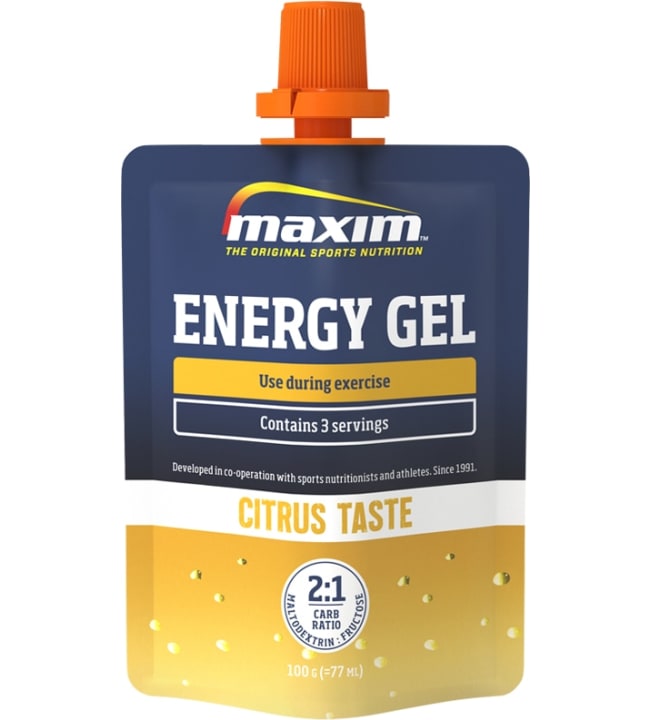 Maxim Energy Gel Citrus 100 g energiageeli